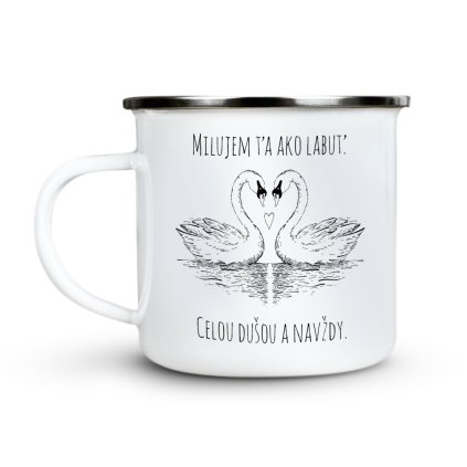 Plecháčik Milujem Ťa ako labuť