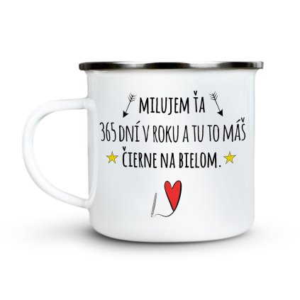 Plecháčik Čierne na bielom