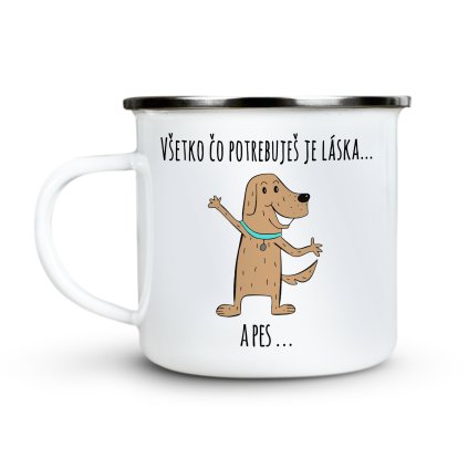 Plecháčik Láska a pes