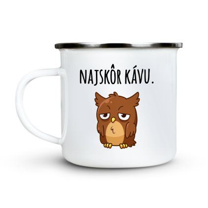 Plecháčik Najskôr káva