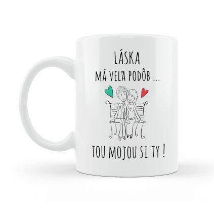 Hrnček Láska má veľa podôb