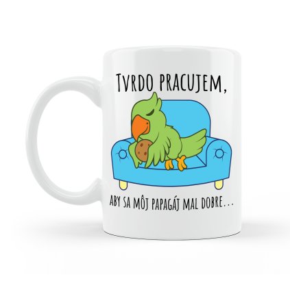 SkH105 TvrdePracujiBarevnyPapousek