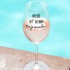 Číry pohár na víno 450 ml - Pretože byť tatinom nie je sranda