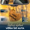 Drevená vôňa do auta – Fresh Wood Jazdi opatrne Srdce