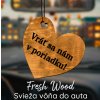 Drevená vôňa do auta – Fresh Wood Vráť sa nám v poriadku