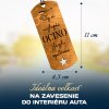Drevená vôňa do auta – Fresh Wood  Pre ocinka
