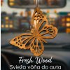 Drevená vôňa do auta – Fresh Wood Motýľ