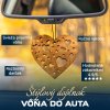 Drevená vôňa do auta – Fresh Wood Srdce