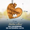 Drevená vôňa do auta – Fresh Wood Puzzle
