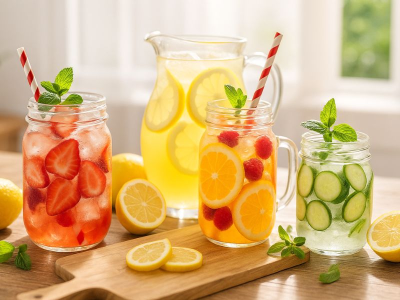 Letní tipy do kuchyně: Jak připravit osvěžující domácí limonády a koktejly