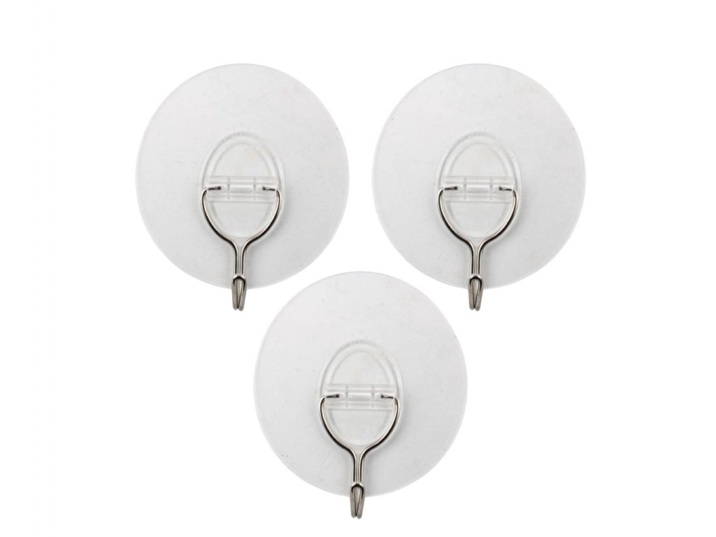 Samolepící háčky 3ks