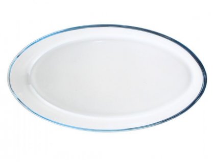 Skleněná oválná forma na pečení