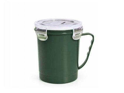 Plastový hrnek s víkem 700ml