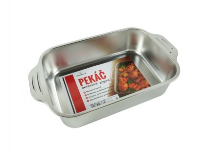 Nerezový pekáč 36,7*22*7.5cm