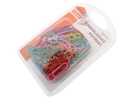 Kancelářské sponky 80ks