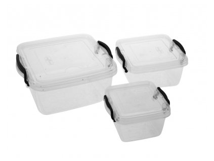 Dóza na potraviny 3ks - 350ml,700ml,1,5l