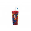 Kelímek s brčkem 400ml - Superman