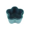 Silikonová forma na pečení - květ 6 kusů