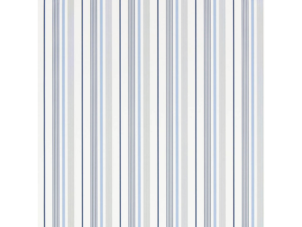 Gable Stripe Aqua and Blue Wallpaper PRL057 01