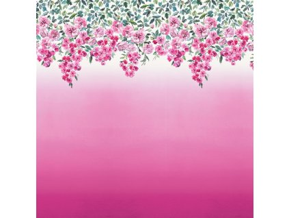 Tapeta ombre TRAILING ROSE - PEONY PDG656/01