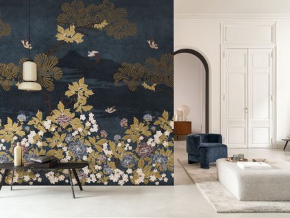 tapeta casamance archipel 75354180 kansai bleu