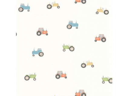 Tapeta Casadeco VINTAGE TRACTOR 88368726