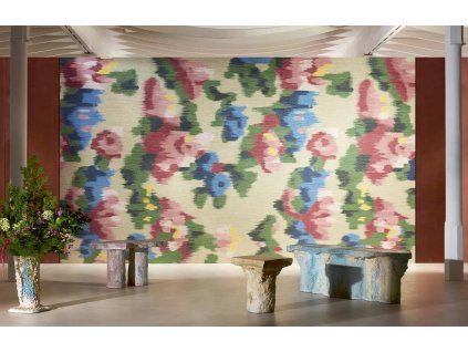 mural matieres a reflexions abstract floral 490a524d98a14485127d2e03344d