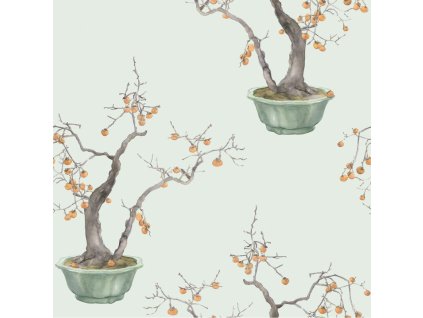 kaki persimmon wallpaper cole and son (6)