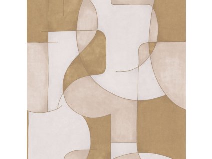 Tapeta OP'ART 86091302 BEIGE / OR