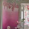 Tapeta ombre TRAILING ROSE - PEONY PDG656/01