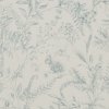 Fern Toile Aqua and Blue Wallpaper PRL710 01