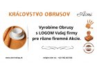 FIREMNÉ OBRUSY S LOGOM