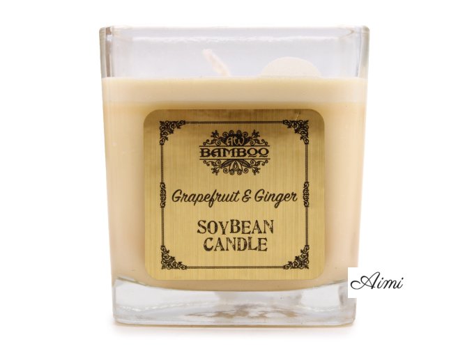 Sójové Sviečky - Grapefruit & Zázvor