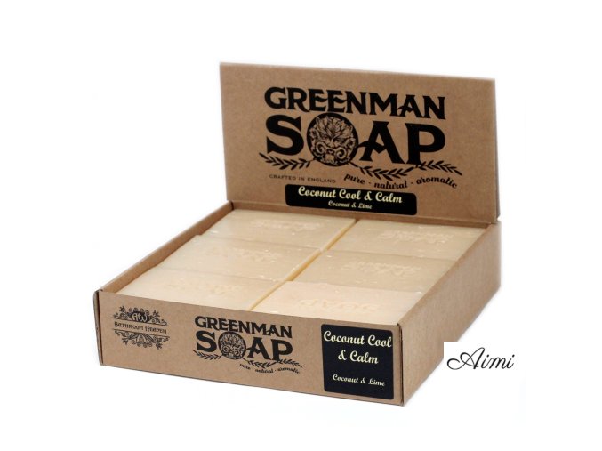 Greenman Mydlo 100g- Svieži a ukľudňujúci Kokos (Varianta Greenman Mydlo 100g- Svieži a ukľudňujúci Kokos)