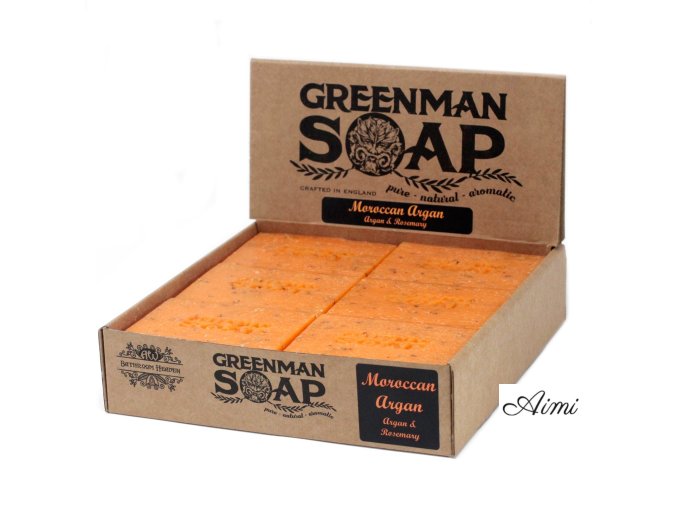 Greenman Mydlo 100g- Zlatý Argan