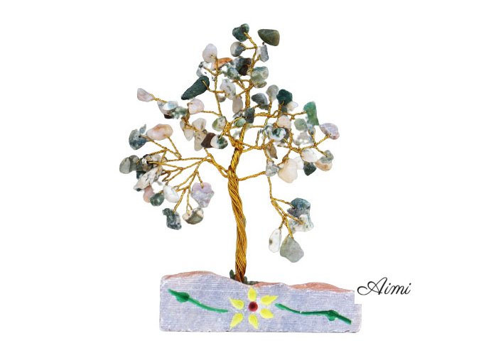Tree Agate Stromček Šťastia- 80 Kamienkov (Varianta Tree Agate Stromček Šťastia- 80 Kamienkov)