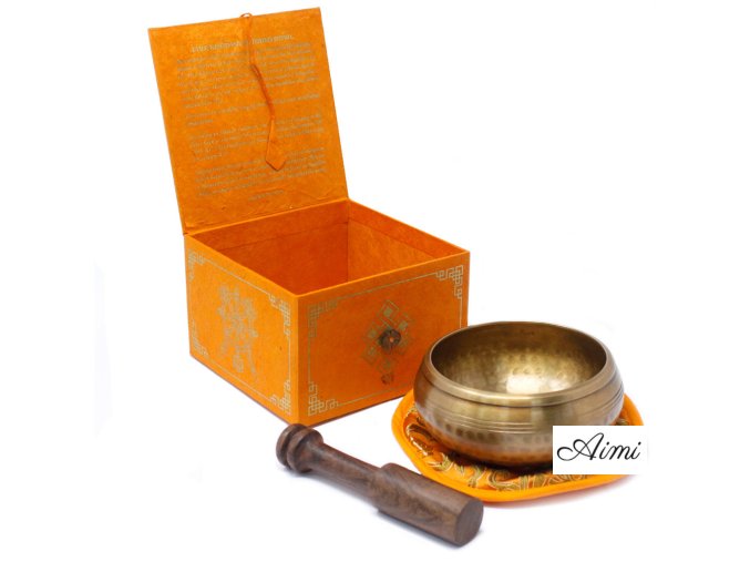 Päť Buddhov Spievajúca Miska Set 10cm (min 400gm) (Varianta Päť Buddhov Spievajúca Miska Set 10cm (min 400gm))