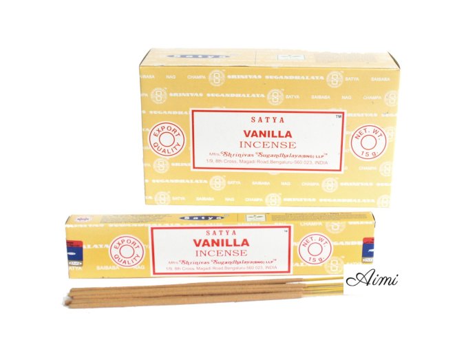 Satya Vonné Tyčinky 15g - Vanilka (Varianta Satya Vonné Tyčinky 15g - Vanilka)