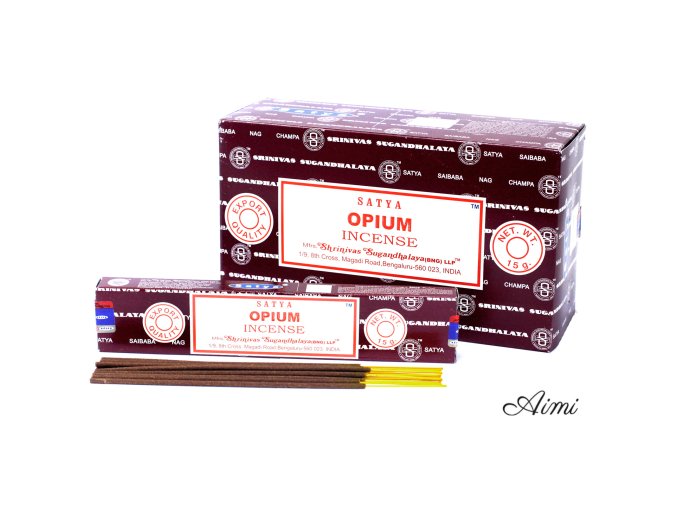 Satya Vonné Tyčinky 15g - Ópium (Varianta Satya Vonné Tyčinky 15g - Ópium)