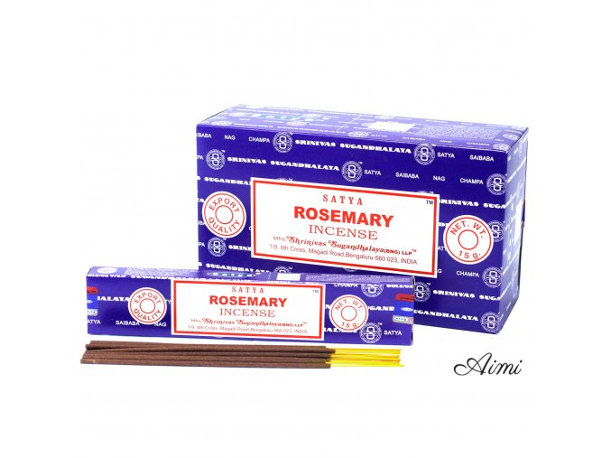Satya Vonné Tyčinky 15g - Rozmarín (Varianta Satya Vonné Tyčinky 15g - Rozmarín)