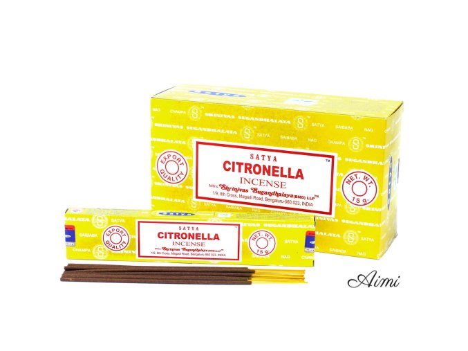 Satya Vonné Tyčinky 15g - Citronella