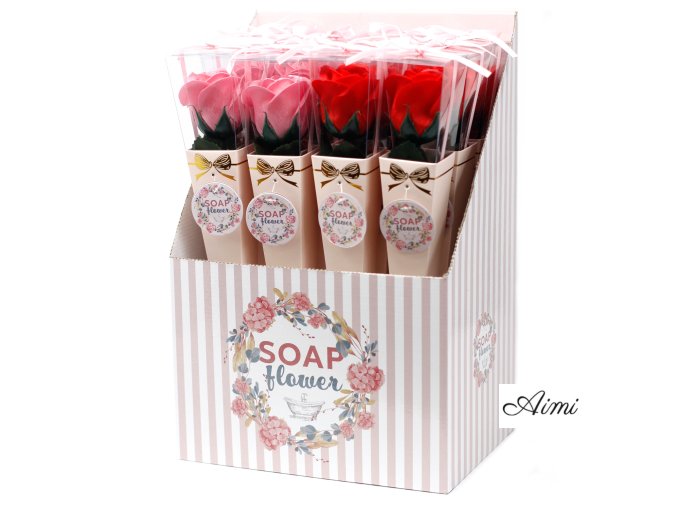 Mydlové kvety - Stredne veľká ruža