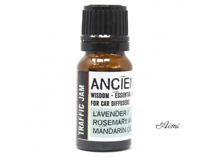 10ml Aromaterapeutické Zmesi pre Aroma Difuzéry do Auta - Dopravná Zápcha