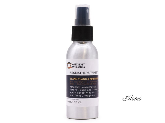 100ml Rozprašovač s Esenciálnymi Olejmi - Ylang Ylang & Mandarinka