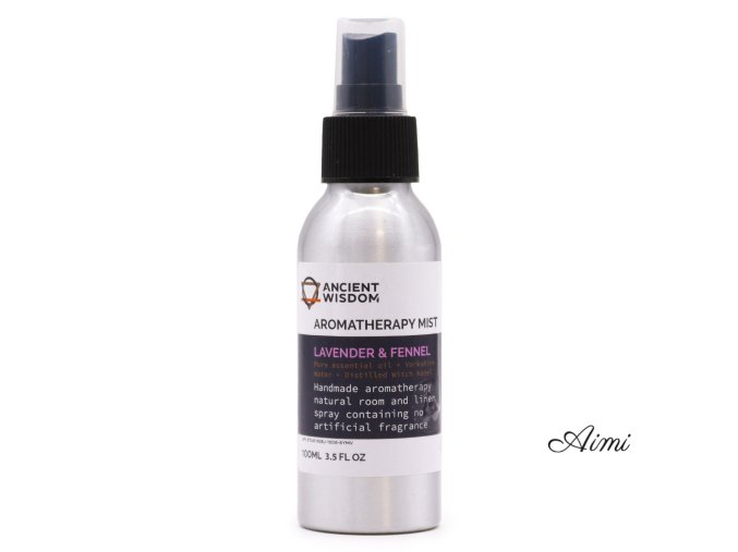 100ml Rozprašovač s Esenciálnymi Olejmi - Levanduľa & Fenikel