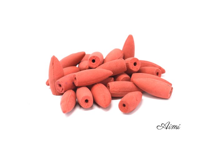 Balenie 500g Vonné Kužele " Tečúci Dym" -Polnočná Ruža (približne 225 ks) (Varianta Balenie 500g Vonné Kužele  " Tečúci Dym" -Polnočná Ruža (približne 225 ks))