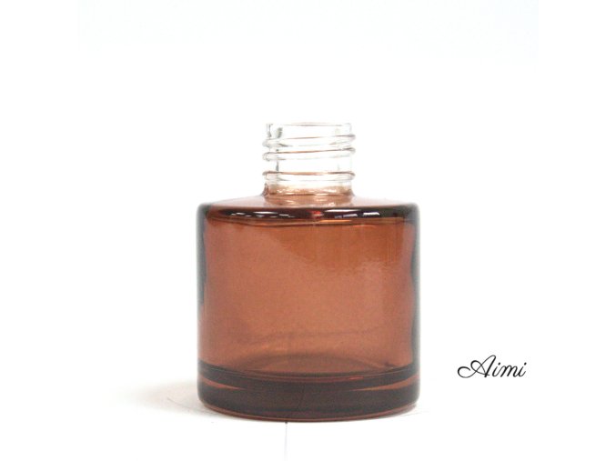 Oválna Fľaša na Difúzor - Jantárová - 50 ml (Varianta Jantárová - 50 ml)