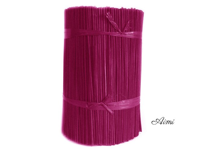Ružové Difúzne Tyčinky - 25cm x 3mm - 400-500g (Varianta 25cm x 3mm - 400-500g)