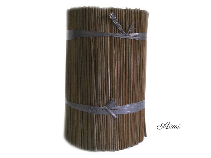 Tmavo Hnedé Difúzne Tyčinky - 25cm x 3mm - 400-500g (Varianta 25cm x 3mm - 400-500g)