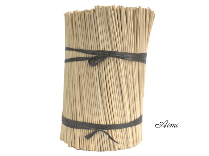 Prírodné Difúzne Tyčinky - 25cm x 3mm - 400-500g (Varianta 25cm x 3mm - 400-500g)